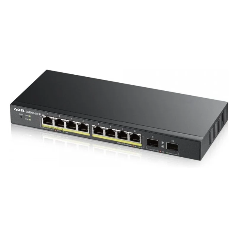 Zyxel GS1900-8HP v3 PoE Managed L2 Gigabit Ethernet (10/100/1000) Power over Ethernet (PoE)