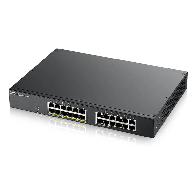 Zyxel GS1900-24EP Managed L2 Gigabit Ethernet (10/100/1000) Power over Ethernet (PoE) Schwarz