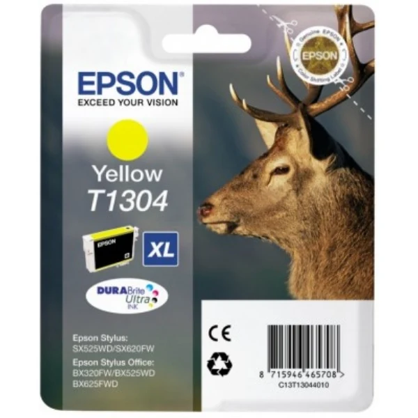 Original Epson T1304 Tintenpatrone gelb
