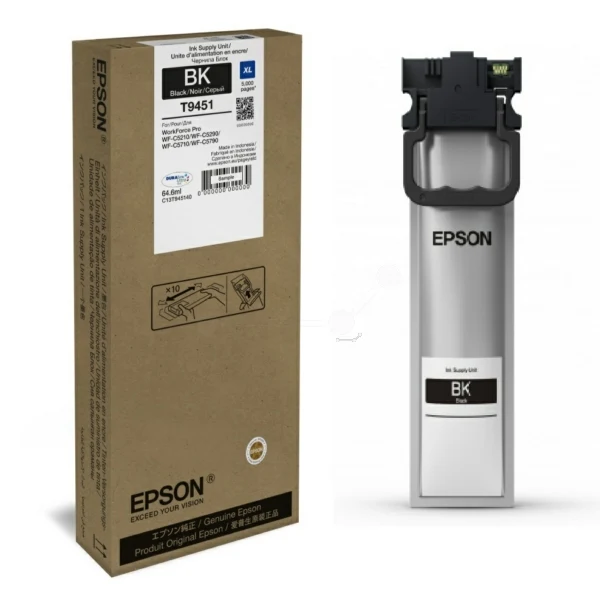 Original Epson T9451 Tintenpatrone schwarz