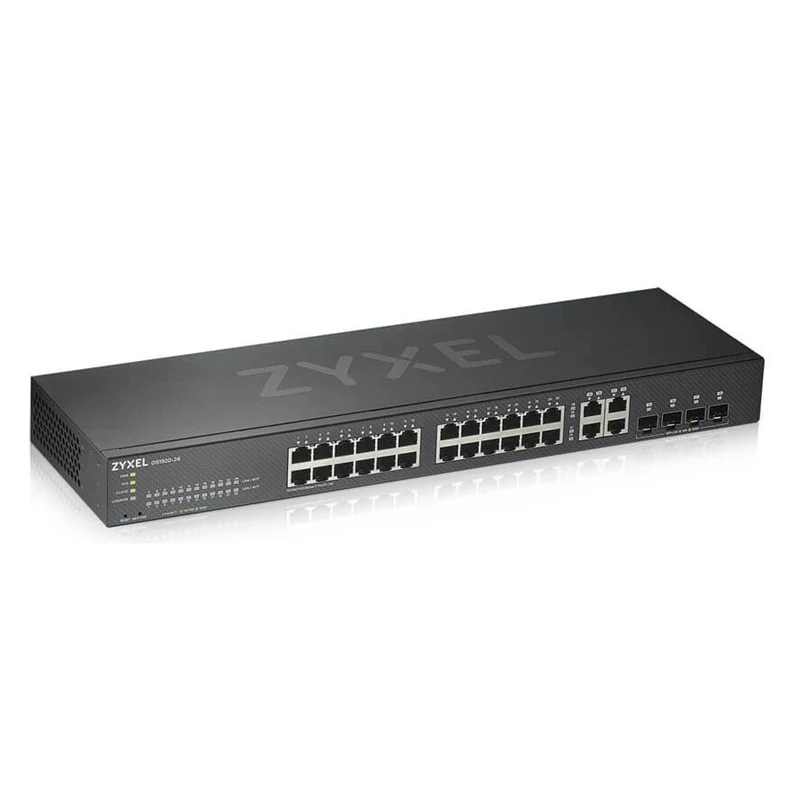 Zyxel GS1920-24V2 Managed Gigabit Ethernet (10/100/1000) Schwarz