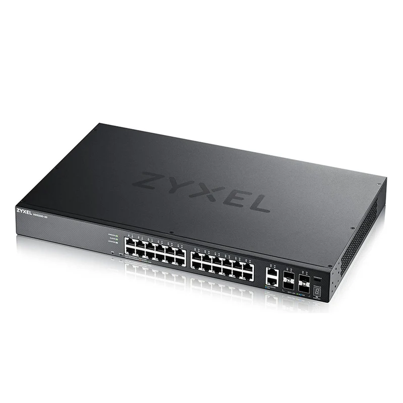 Zyxel XGS2220-30 Managed L3 Gigabit Ethernet (10/100/1000) Schwarz