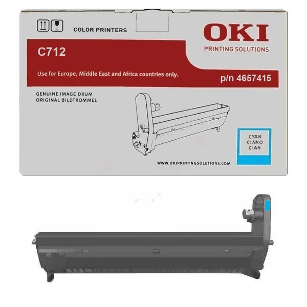 Original OKI 46507415 Drum Kit cyan · 30.000 Seiten