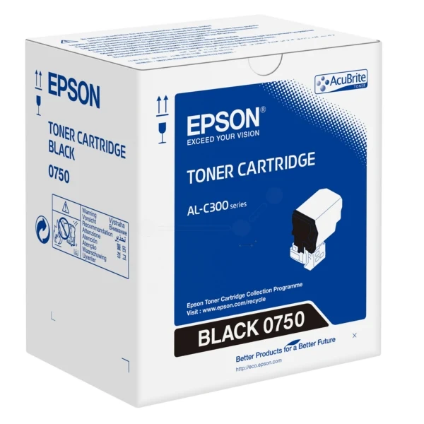 Original Epson 0750 Toner schwarz · 7.300 Seiten