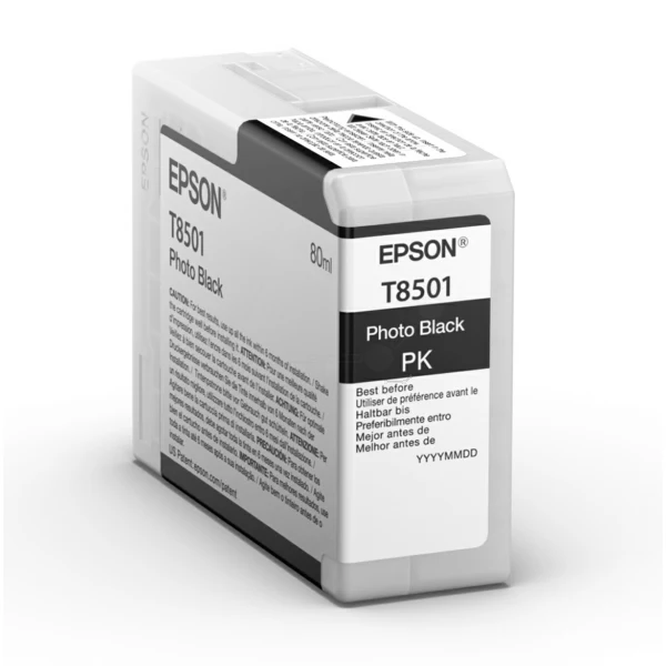 Original Epson T8501 Tintenpatrone photoschwarz