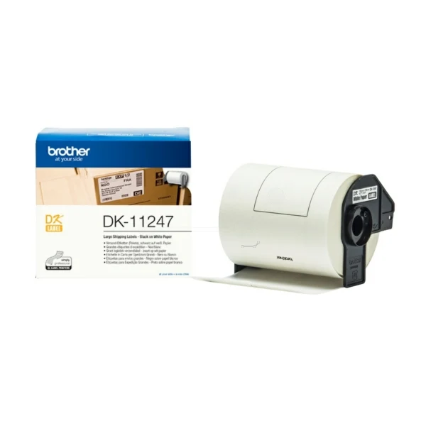 Original Brother DK-11247 DirectLabel Etiketten weiss 103mm x 164 mm, Inhalt 180 pcs