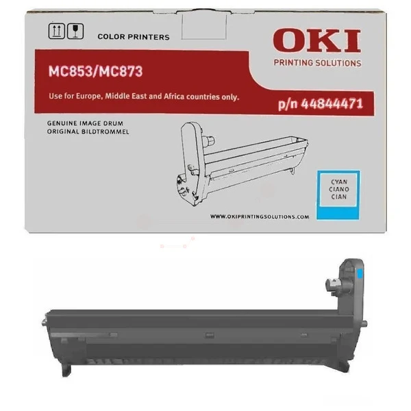 Original OKI 44844471 Drum Kit cyan · 30.000 Seiten