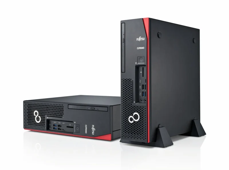 Fujitsu Esprimo D738 E85+ Intel Quad Core i3 128GB SSD 8GB Windows 10 Pro DVD Brenner