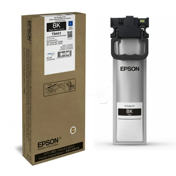 Original Epson T9441 Tintenpatrone schwarz