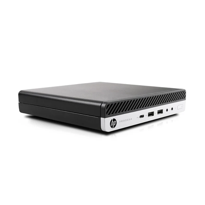 HP ProDesk 600 G4 Desktop Mini, Intel Core i5 8500T, 16GB RAM, 256GB SSD, Windows 11 Pro