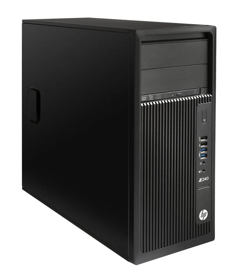 HP Z240 Tower Intel Quad Core i7 512GB SSD 32GB Windows 10 Pro Nvidia Quadro