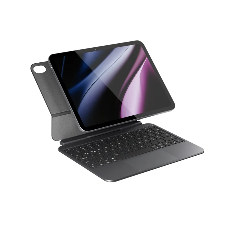 Epico UltraBoard Slim Aluminium Keyboard Case EK40 for Apple iPad 10,9" (2022)/11" (A16) - DE - space black