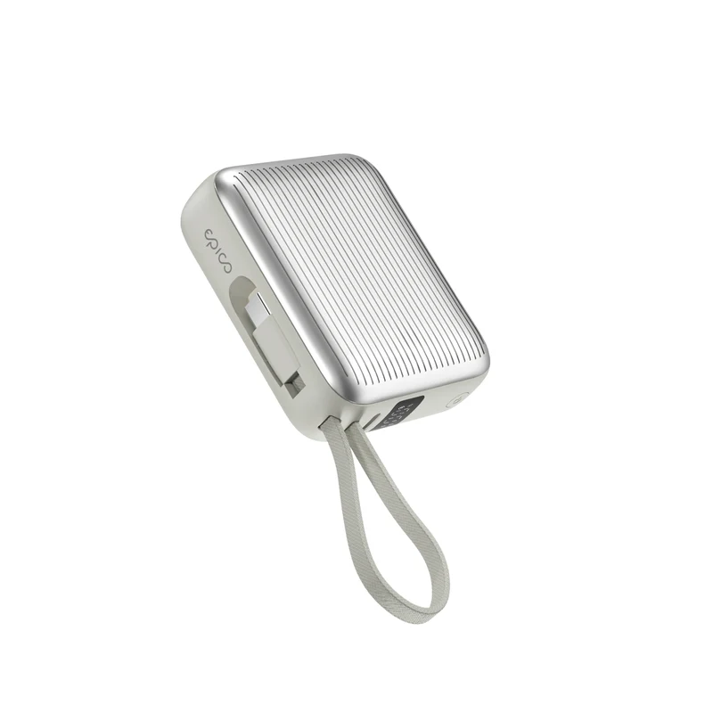 Epico UltraPack 10000mAh Power Bank EP19 – 35W Schnellladefunktion, Grau