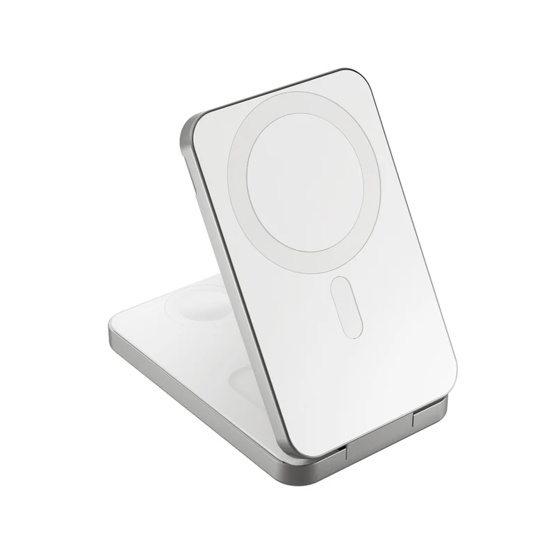Epico UltraBase 4in1 Fold Power Bank EF50 – 8000mAh, Wireless Charger, Weiß