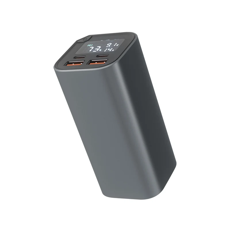Epico Aluminium Power Bank 20000mAh – 100W USB-C PD, Space Grey