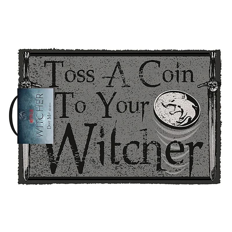 The Witcher Fußmatte Toss a Coin to Your Witcher