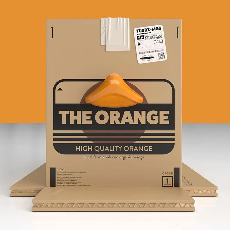 Metal Gear Solid TUBBZ Sammelente The Orange Box