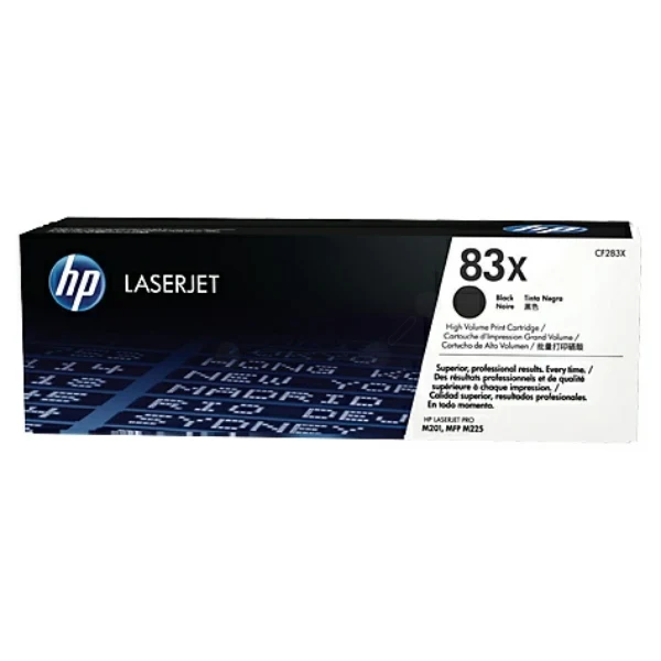Original HP 83X / CF283X XL Toner schwarz · 2.200 Seiten