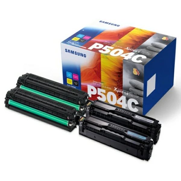Original HP CLT-P504C Toner 4er-Set Bk,C,M,Y