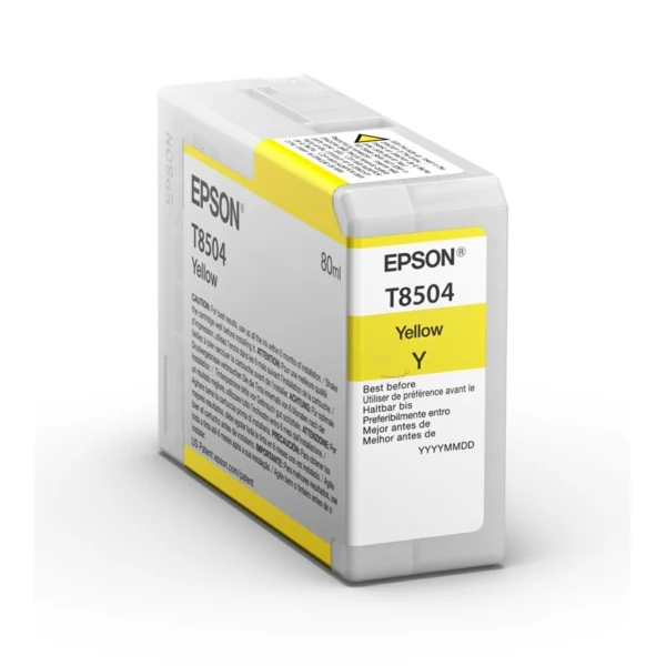 Original Epson T8504 Tintenpatrone gelb