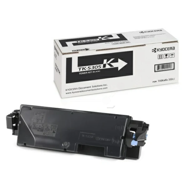 Original Kyocera TK-5305 Toner schwarz · 12.000 Seiten