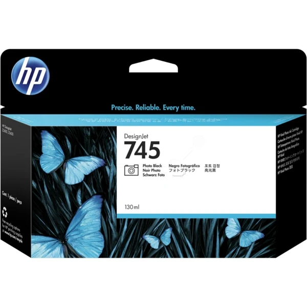 Original HP 745 / F9J98A Tintenpatrone schwarz hell