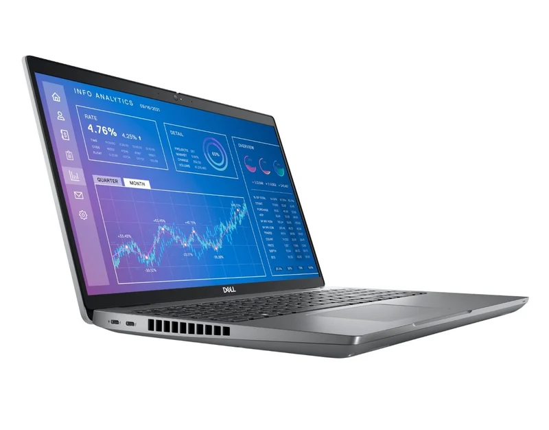 Dell Precision 3571, 15,6” Touch Display, Intel Core i7 12800H, 32GB RAM, 512GB SSD, Webcam, Nvidia T600, Windows 11 Pro, Office & Media Software Suite