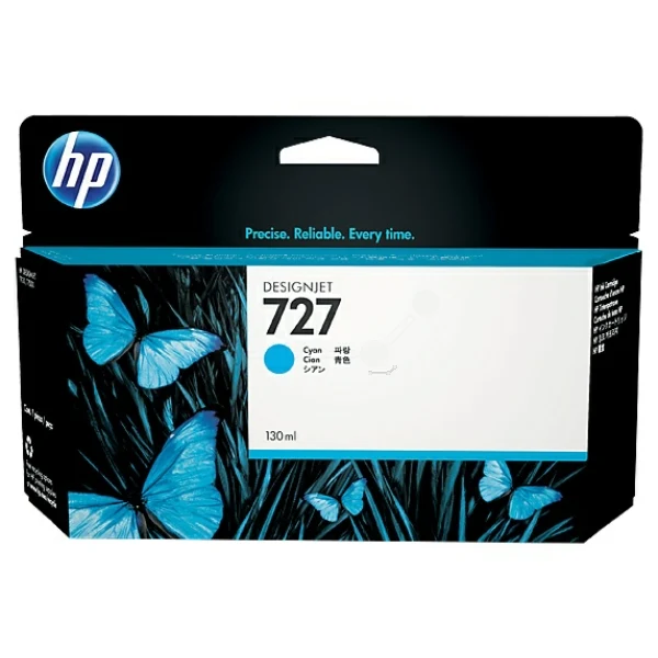 Original HP 727 / F9J76A Tintenpatrone cyan
