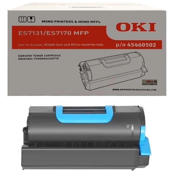 Original OKI 45460502 Toner schwarz · 36.000 Seiten