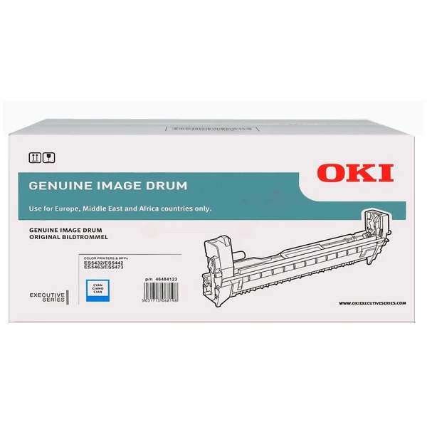 Original OKI 46484123 Drum Kit cyan · 30.000 Seiten