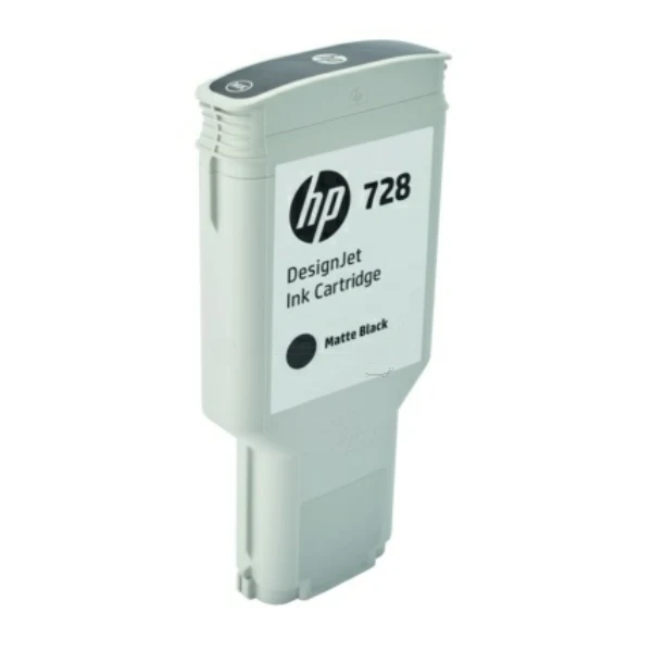 Original HP 728 / F9J68A Tintenpatrone schwarz matt