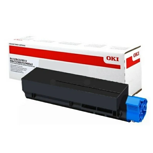 Original OKI 45807111 Toner schwarz · 12.000 Seiten