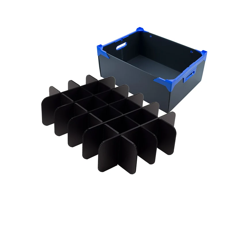 Corrugated Box Divider Sets For Glass Jacks Divider Size L490xW340mm