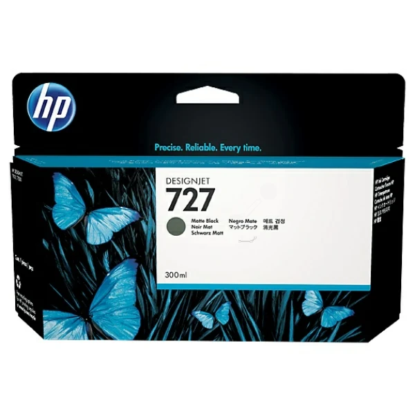 Original HP 727 / F9J79A Tintenpatrone schwarz foto