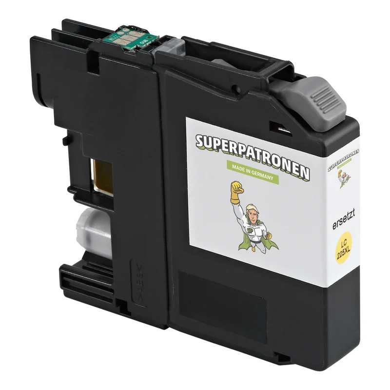 Refill Brother LC-225XL Tintenpatrone gelb