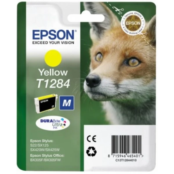 Original Epson T1284 Tintenpatrone gelb