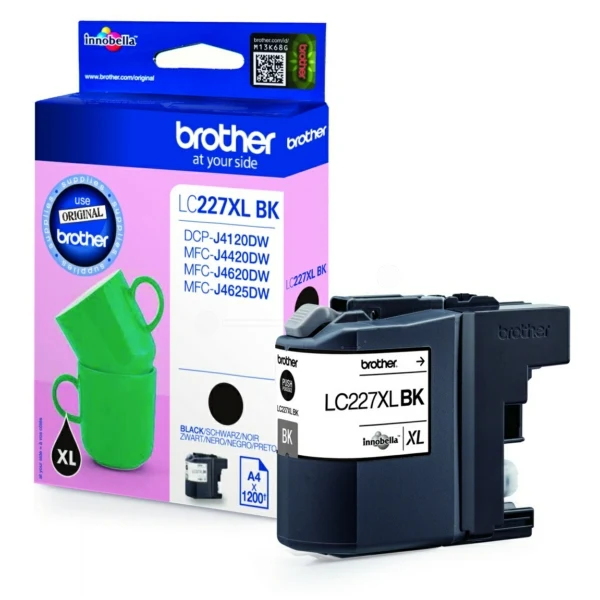 Original Brother LC-227XL Tintenpatrone schwarz