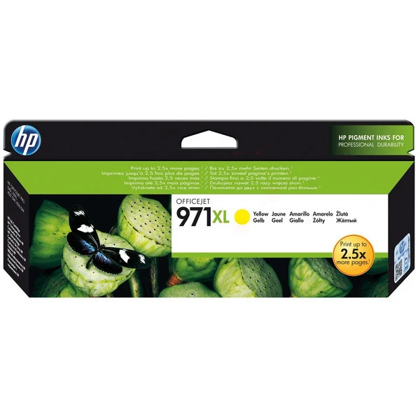 Original HP 971XL Tintenpatrone gelb