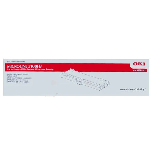 Original OKI 43821103 Nylonband schwarz, Inhalt 2.000.000 Zeichen