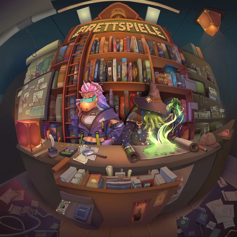 Brettspiele-Überraschung