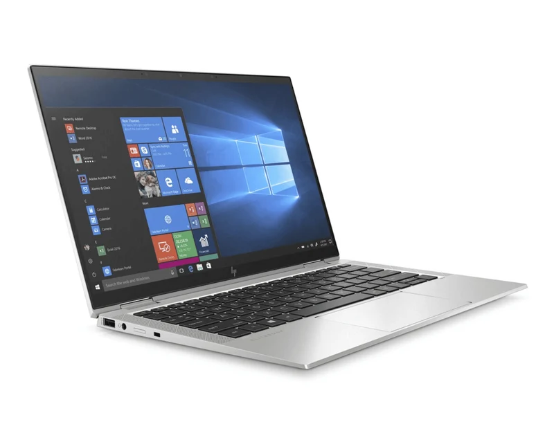 HP EliteBook x360 1030 G7, 13,3" Touch Display, Intel Core i5 10310U, 16GB RAM, 256GB SSD, Fingerprint Reader, Windows 11 Pro, ESET Internet Security