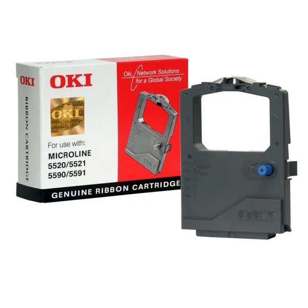 Original OKI 01126301 Nylonband schwarz, Inhalt 4.000.000 Zeichen