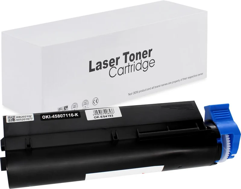 Kompatibel zu OKI 45807116 Toner schwarz · 12.000 Seiten