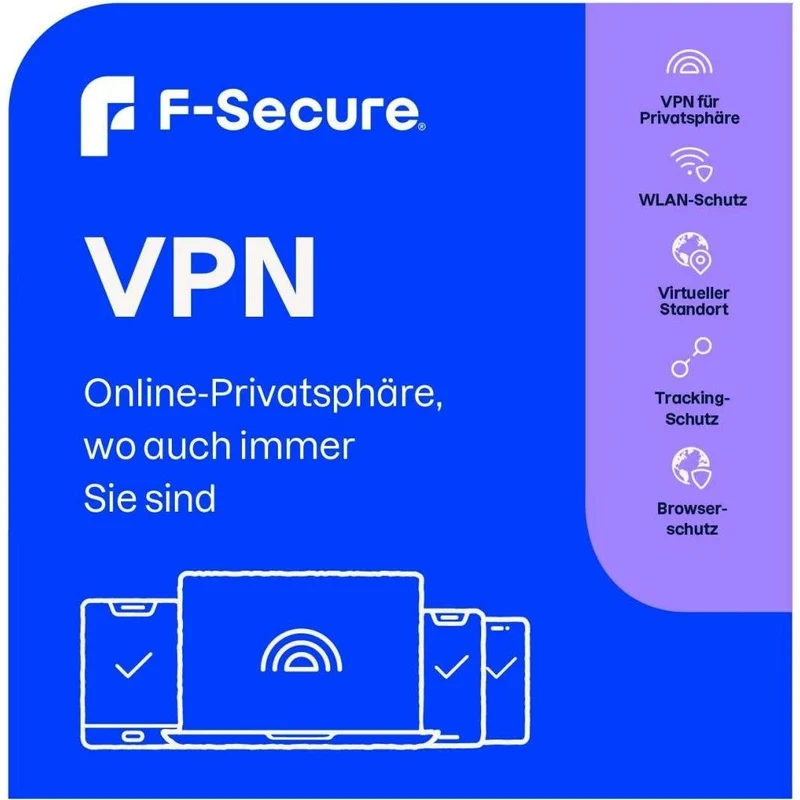 F-Secure VPN privat surfen 3 Geräte