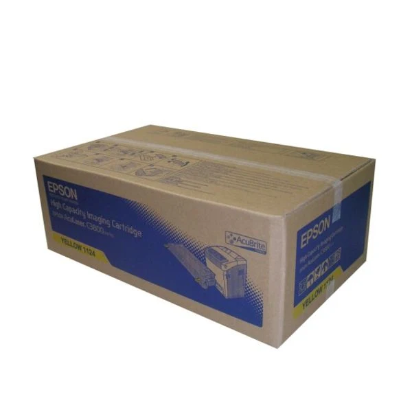 Original Epson 1124 / C13S051124 Toner gelb High-Capacity · 9.000 Seiten
