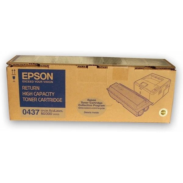 Original Epson 0437 Toner schwarz · 8.000 Seiten