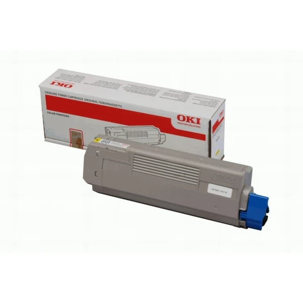 Original OKI 44315305 Toner gelb · 6.000 Seiten