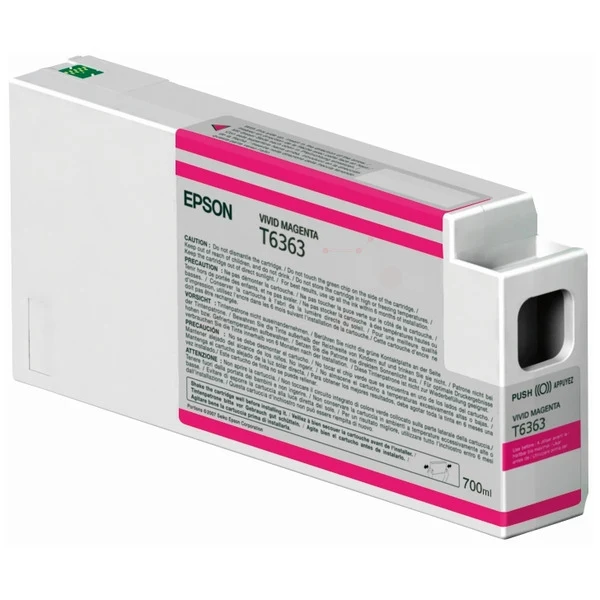 Original Epson T6363 Tintenpatrone magenta
