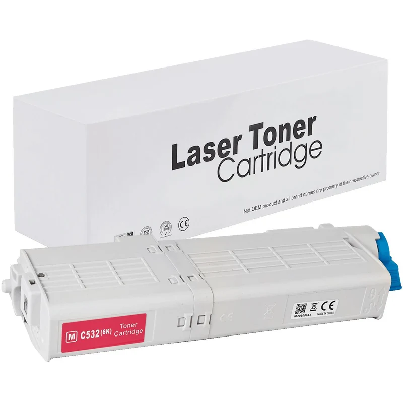 Kompatibel zu OKI 46490606 Toner magenta · 6.000 Seiten