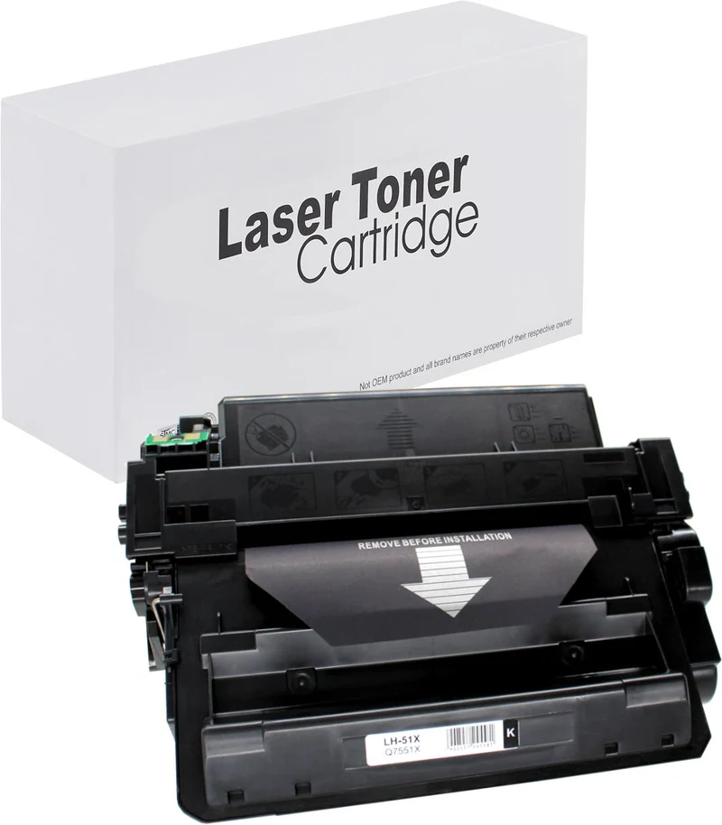 Kompatibel zu HP 51X / Q7551X XL Toner schwarz · 13.000 Seiten